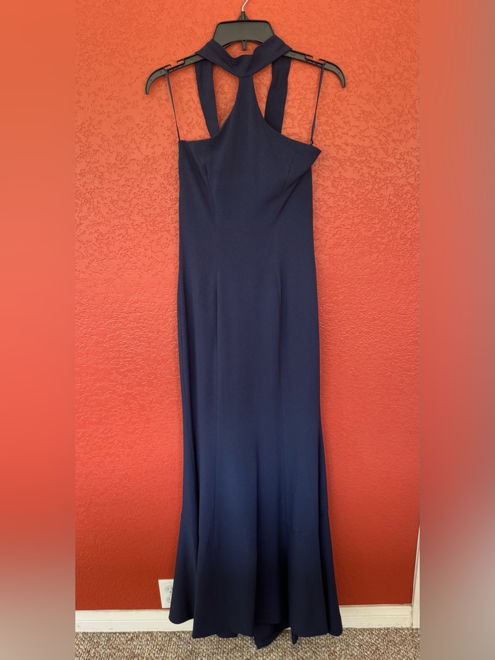 Dress The Population maxi dress size medium. Navy blue.  EUC.